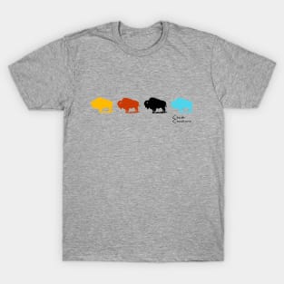 Colorful Bison T-Shirt